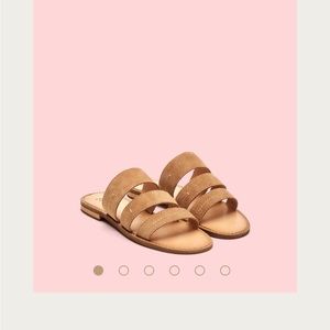 Fry and Co Evie 3 Band Slide Sandal